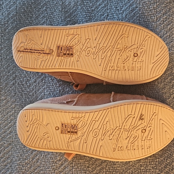 Rose pink canvas sneakers - Picture 3 of 4